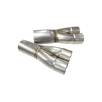 Stainless 2-1 Merge Collectors