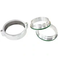 2" 51mm Billet Intercooler Clamp with Stainless Steel Weld Flanges