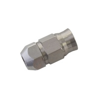 Weld / Braise-On Life Saver Fitting To Suit -3AN Teflon Hose - Stainless Steel