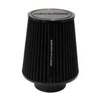 3" Clamp-On Tapered Filter - 4.6" - 6" O.D, 6.1" High - Black