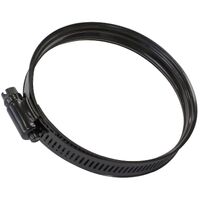 Constant Tension Dual Bead Black Stainless Hose Clamp