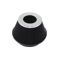 6" Tapered Inverted Clamp-On Filter 7.6 / 4.7" O.D, 4" - Chrome