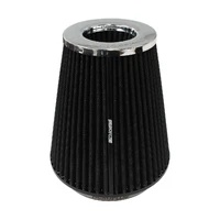 6" Tapered Inverted Clamp-On Filter 7.5 / 4.7 O.D, 8" - Chrome