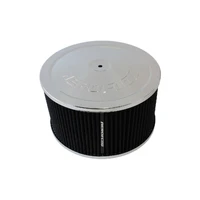 9" x 5" Air Filter Assembly 5.125" Neck - Chrome Cotton