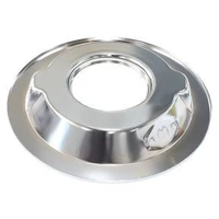 14" Air Filter Base Only Recessed 1.125" - 28mm - Chrome
