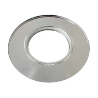 14" Air Filter Base Only Flat Base 7-5/16" - Chrome