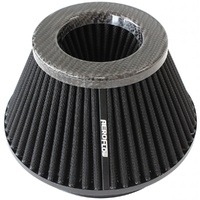 6" Tapered Clamp-On Filter 7.6 / 4.7" O.D, 4" High - Carbon
