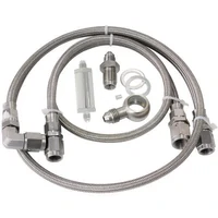 Oil Feed Line Kit with 30 Micron Oil Filter (BA-BF XR6 Turbo)