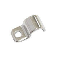 9.5mm Hard Line Clamps - Stainless Steel (12 Pack)