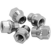 Open Chrome Wheel Nuts - M12 x 1.50mm