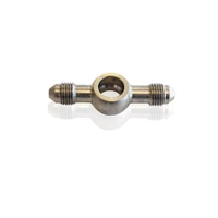 3/8" Banjo Double -3AN - Stainless Steel