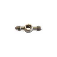 7/16" Banjo Double -3AN Male - Stainless Steel