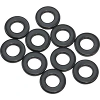 Chromoly Black Oxide Flat Washers - 3/8" I.D .750" O.D .120" Thick