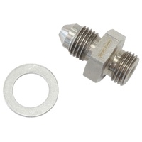 Wastegate Air Port Fitting -3AN to M10 x 1.0mm