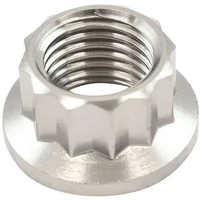 3/8" Titanium 12 Point Nut