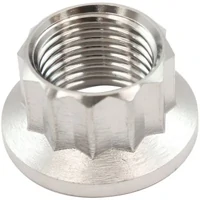 1/2" Titanium 12 Point Nut