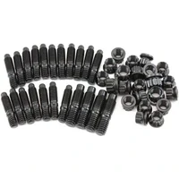 Oil Pan Stud Kit - Black Finish (Small Block Ford Windsor/Ford Cleveland/Holden V8 253-308)