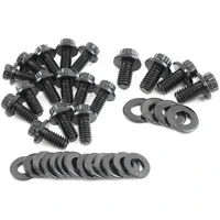 Oil Pan Bolt Kit - Black Finish (Small Block Chevy)