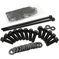 Oil Pan Bolt Kit - Black Finish (GM LS Series)