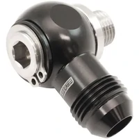 Stainless Steel 1/4" NPT to -8AN Aluminium Banjo