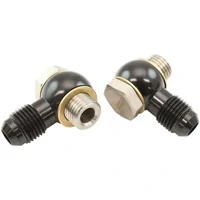 1/4"-18 NPSM Stainless Steel Banjo Bolt and Aluminium -6AN Banjo (GM TH400 Transmission Cooler Fittings)