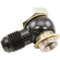 9/16"-18 NPSM Short Stainless Steel Banjo Bolt and Aluminium -6AN Banjo (GM 4L80E Transmission Cooler Fittings)