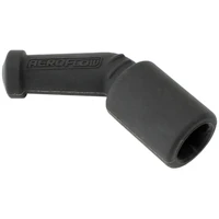 45 Deg Silicone Coil Boots - Black, 100 Pack (GM LS Series)