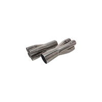 Stainless Steel 4-1 Merge Collectors - 2-1/4 - 4" 