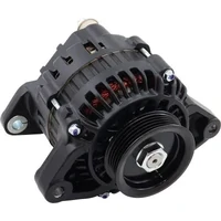 150 AMP High Output Direct Fit Alternator - Black Finish (Nissan SR20)
