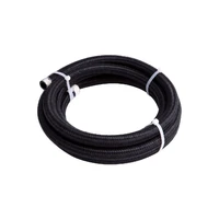 450 Series Black Braided Lightweight Hose -6AN