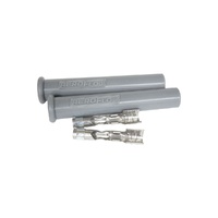 Multi-Angle Spark Plug Boots & Terminals - Grey - 2 Pack
