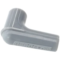 90 Deg Spark Plug Boots - Grey Silicone - 100 Pack