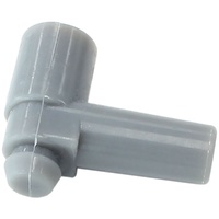 90 Deg Distributor Boots - Grey Silicone - 100 Pack