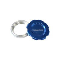 2.5" Low Profile Billet Aluminium Filler Cap and Bung - Blue