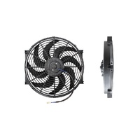 14" Curved Blade Electric Thermo Fan - 1650 CFM