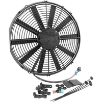 16" Brushless Electric Fan with Straight Blades - 3400 CFM