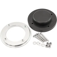 Ignition Wire Firewall Grommet Blank Kit - No Holes Drilled Out