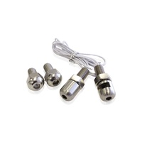 Number Plate Bolts with Built In Lights - Stainless