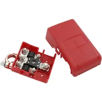 Fused Battery Terminal Positive Red