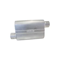 5000 Series Aluminised Steel Offset/Offset Muffler - L 13"xW10"xH4.25"