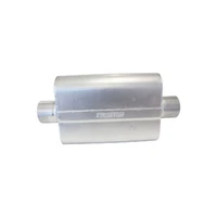2.5" Stainless Steel Centre/Center Muffler - L 13" x W 10" x H, 4.5"