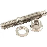1/4" Titanium Stud Nut and Washer Kit