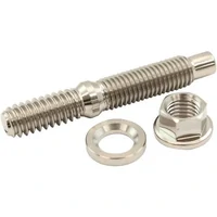 1/4" Titanium Stud Nut and Washer Kit