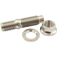 3/8" Titanium Stud Nut and Washer Kit