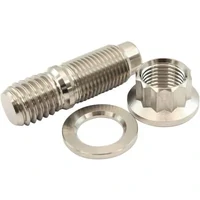 1/2" Titanium Stud Nut and Washer Kit