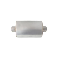 3" Stainless Steel Centre/Center Muffler - L 13.75" x W 9.45" x H 5.3"