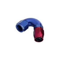 120 Deg Full Flow Swivel Hose End -4AN