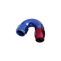 150 Deg Full Flow Swivel Hose End -4AN
