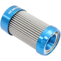 Replacement 40 Micron Stainless Steel Element with 1Bar 14psi Relief