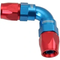 590 Series PTFE 90° Dual Hose Ends -6AN